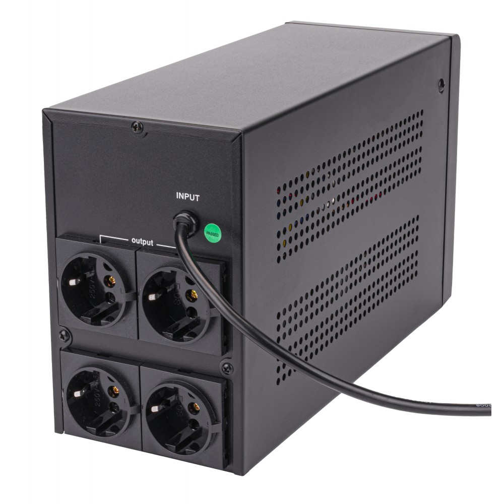 POWERMAT PM-UPS-1500M Záložní zdroj pro PC servery s LCD (UPS) 1500VA/900W
