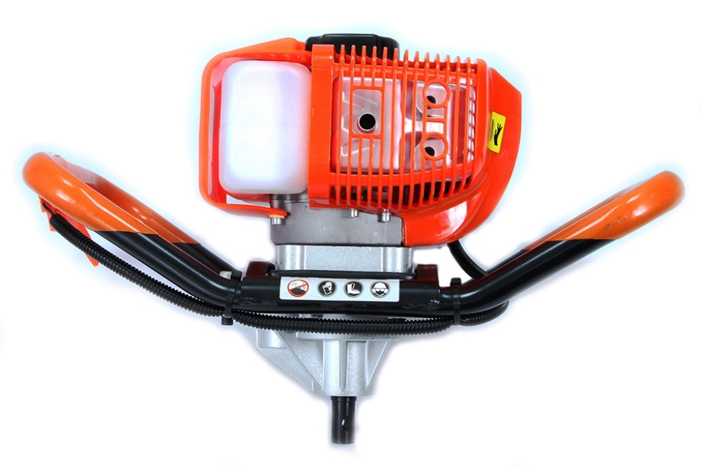 MARPOL M84000S MOTOROVÝ ZEMNÍ PŮDNÍ VRTÁK 2,3 kW 1-OS K VRTÁNÍ DO ZEMĚ + 3 vrtáky