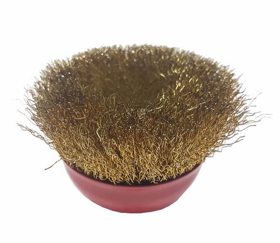 MAR-POL M06935 Kotouč hrnkový, drátěný, draťák, kartáč 125mm M14