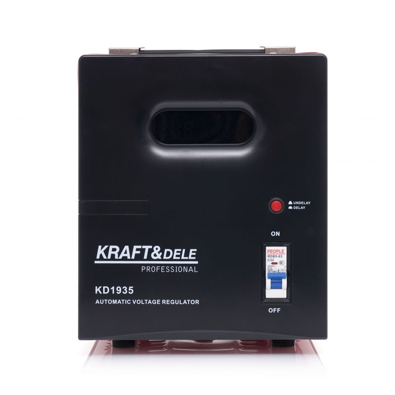 KRAFT&DELE KD1935 Stabilizátor napětí 5000VA 230V regulátor elektrické energie AVR