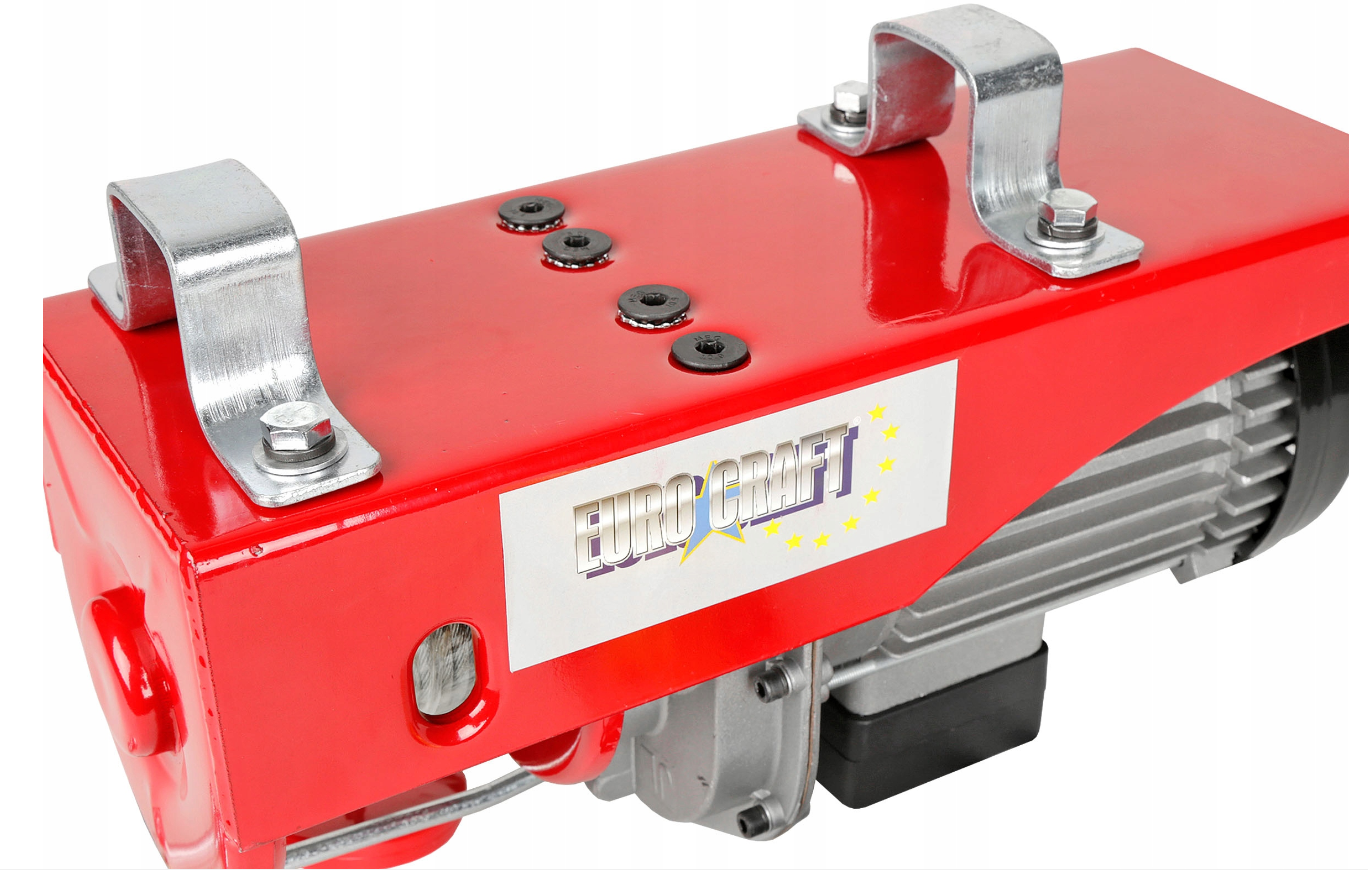 Eurocraft HJ202 LANOVÝ ELEKTRICKÝ NAVIJÁK kladkostroj zvedák 1600W 300kg