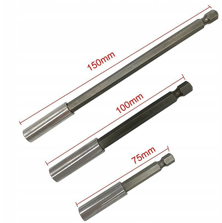 IRMA BITU13 Magnetický držák bitů prodloužení 1/4" na bity (3ks x 3)