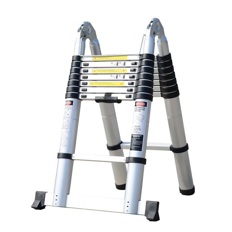 IRMA DTT25 Hliníkový teleskopický žebřík 2x5 3,2m 150kg EN131