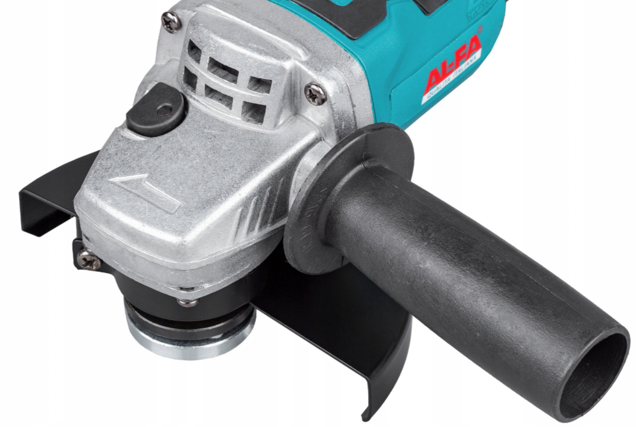 AL-FA ALAGC125-A3 Aku úhlová bruska 125mm akumulátorová 36V 2x Li-ion 3Ah + 2 kotouče