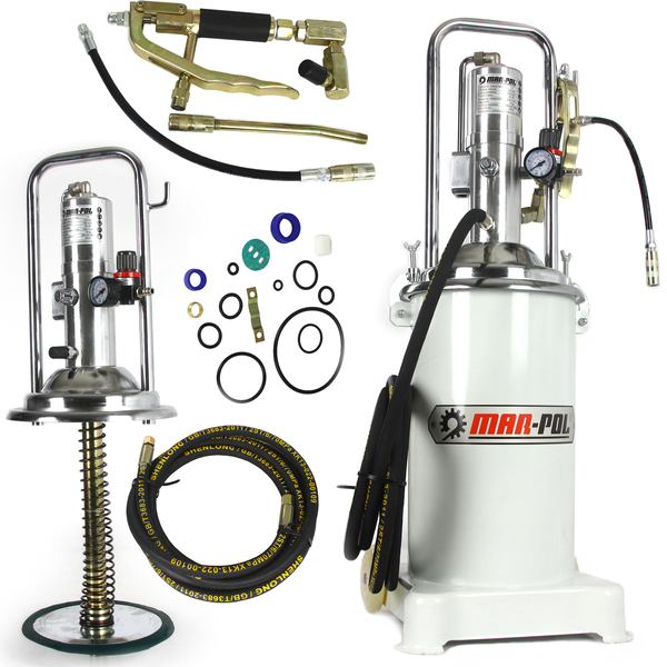 MAR-POL M780602 Kryt píst membrána pro pneumatický mazací lis 12L 15L maznice
