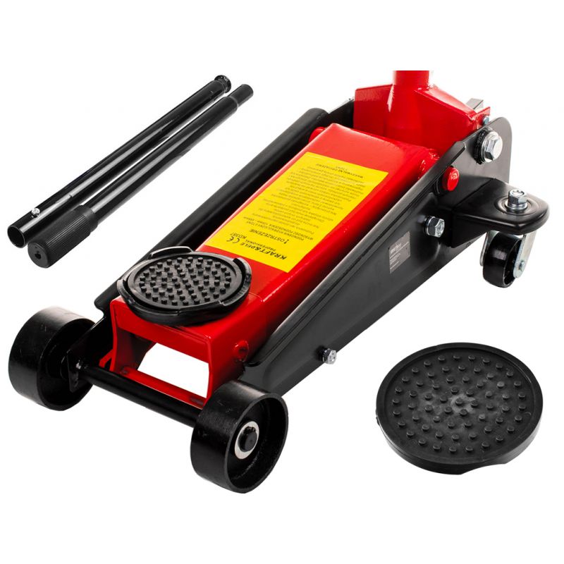 KRAFT&DELE KD386 POJÍZDNÝ NÍZKOPROFILOVÝ HYDRAULICKÝ ZVEDÁK 3t pod auto