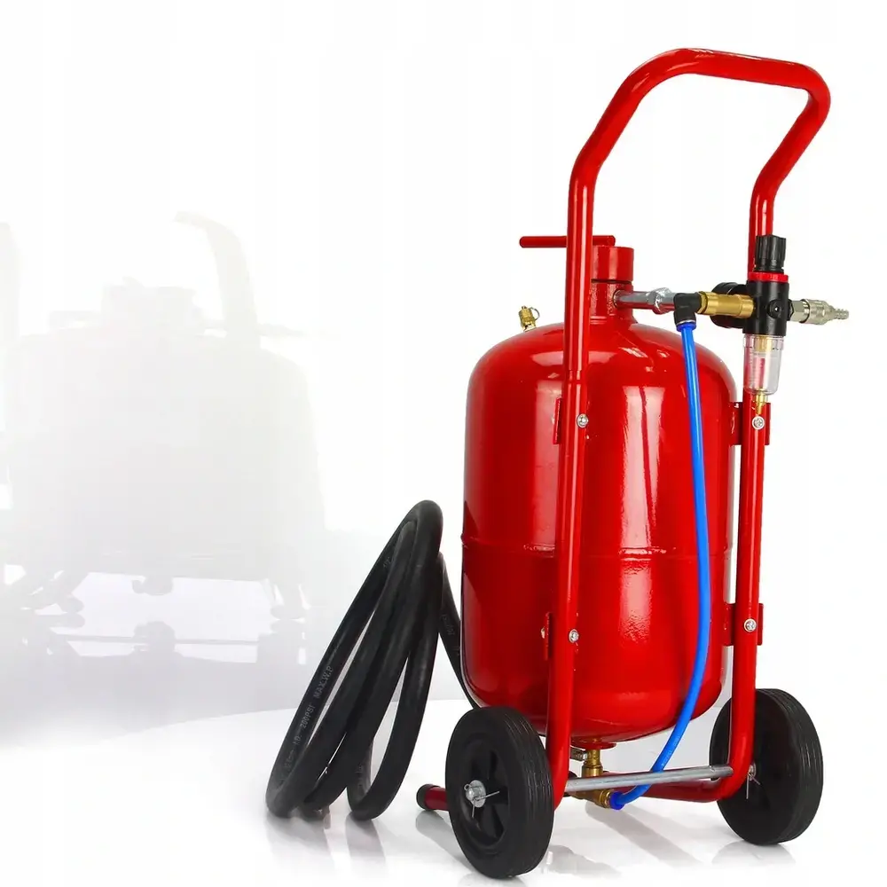 MAR-POL M80590R PÍSKOVACÍ PŘÍSTROJ PÍSKOVAČKA 19L + příslušenství 