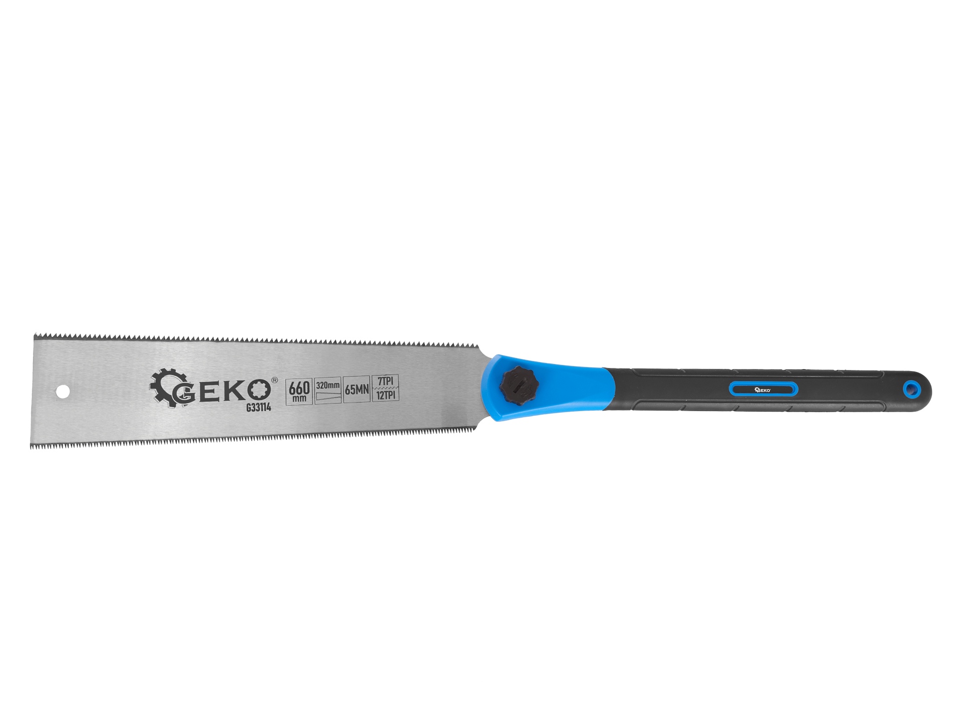 GEKO G33114 Oboustranná pila na dřevo japonská tesařská 320mm