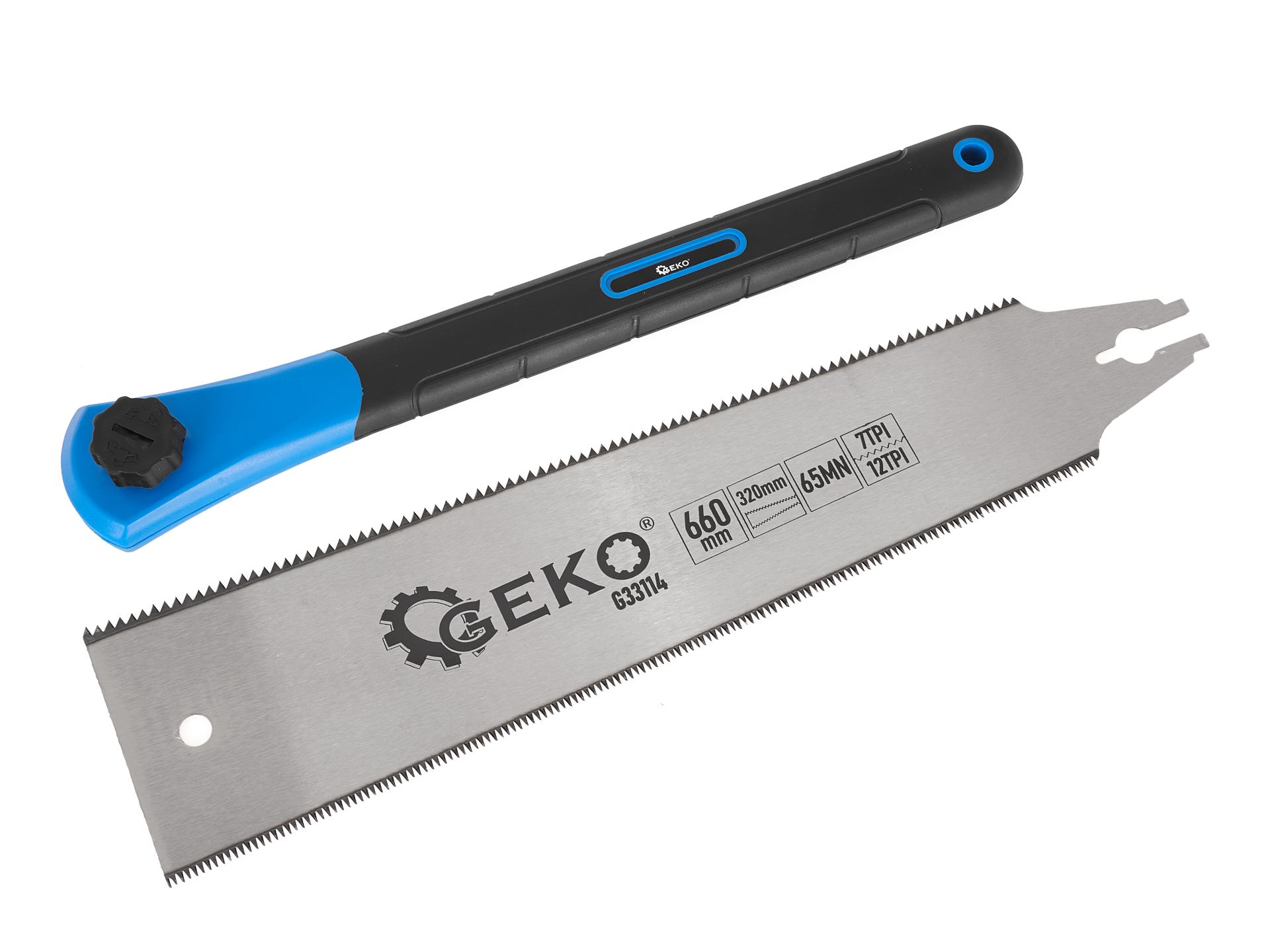 GEKO G33114 Oboustranná pila na dřevo japonská tesařská 320mm