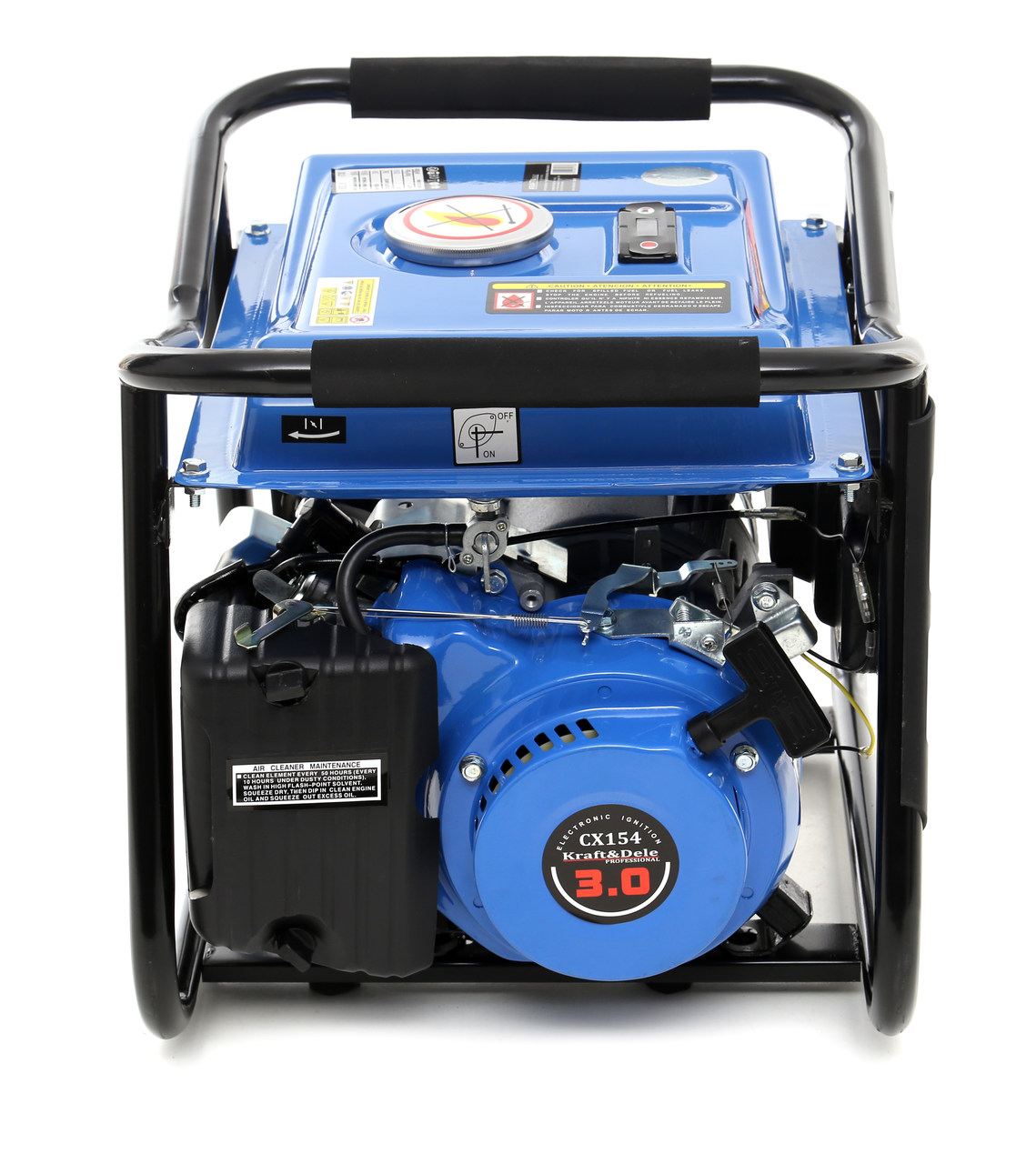 Kraft&Dele KD140 1500W Elektrocentrála Generátor proudu 3HP/2,2kW 12V/230V