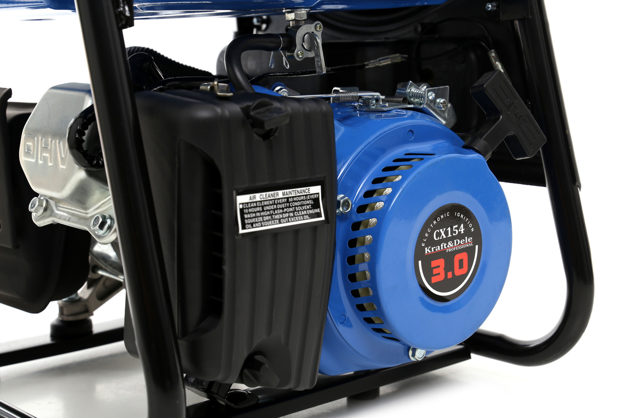 Kraft&Dele KD140 1500W Elektrocentrála Generátor proudu 3HP/2,2kW 12V/230V