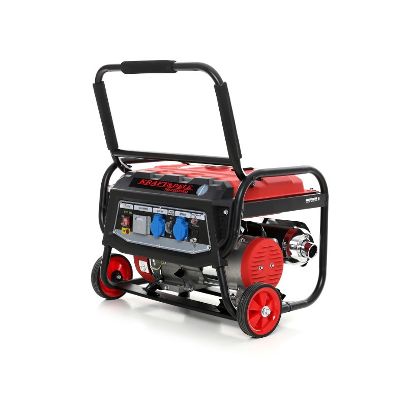 KRAFT&DELE KD138 Elektrocentrála 7HP GENERÁTOR PROUDU 230V 12V 3000W