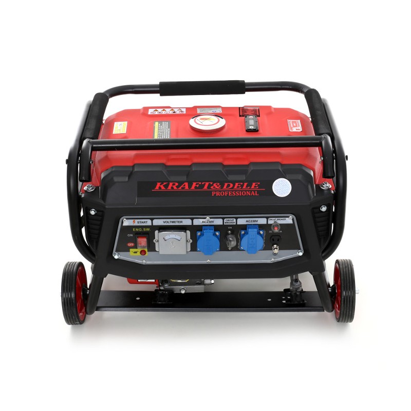 KRAFT&DELE KD138 Elektrocentrála 7HP GENERÁTOR PROUDU 230V 12V 3000W