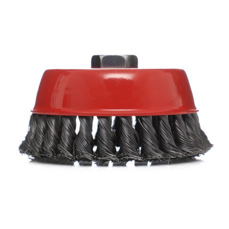 Kraft&Dele KD10973 Drátěný kartáč na brusku, dráťák 5"125mm M14
