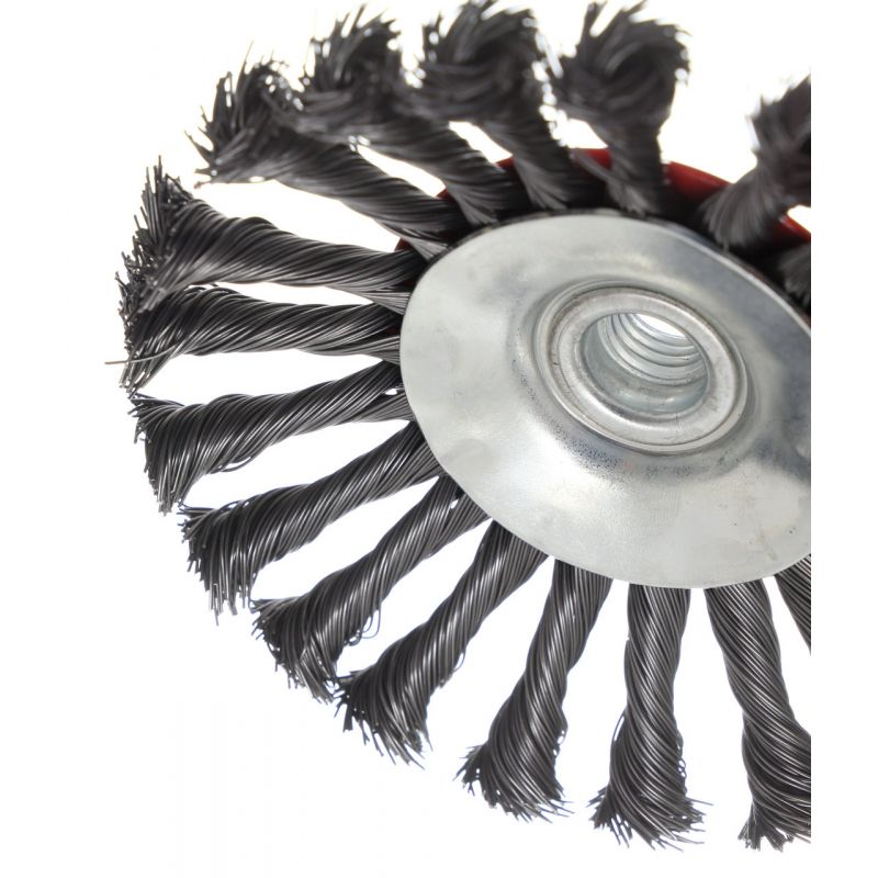 Kraft&Dele KD10987 Drátený rotační kartáč, pletený 5" 125mm