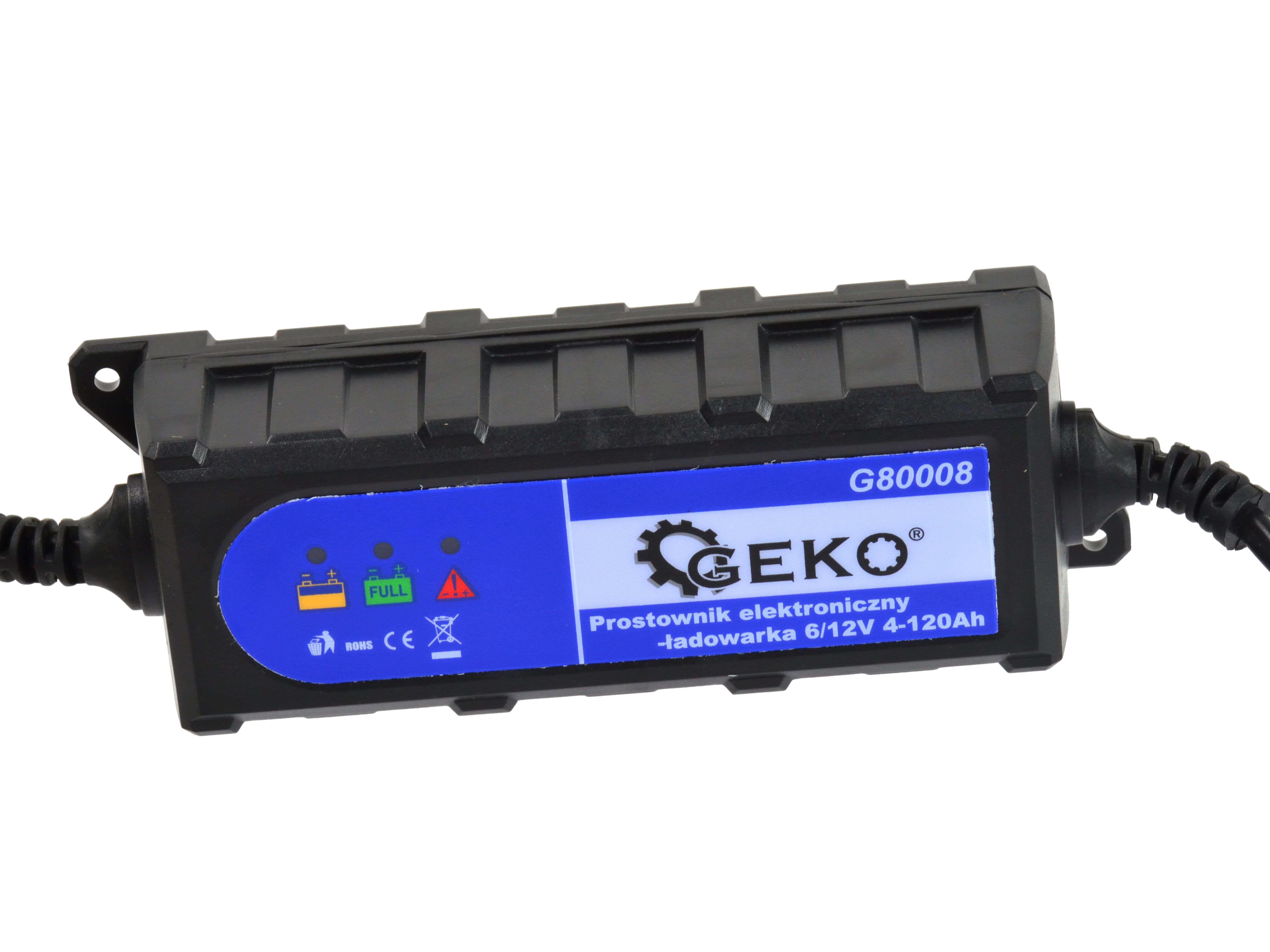 GEKO G80008 Elektronická nabíječka baterií 6/12V 4-120Ah