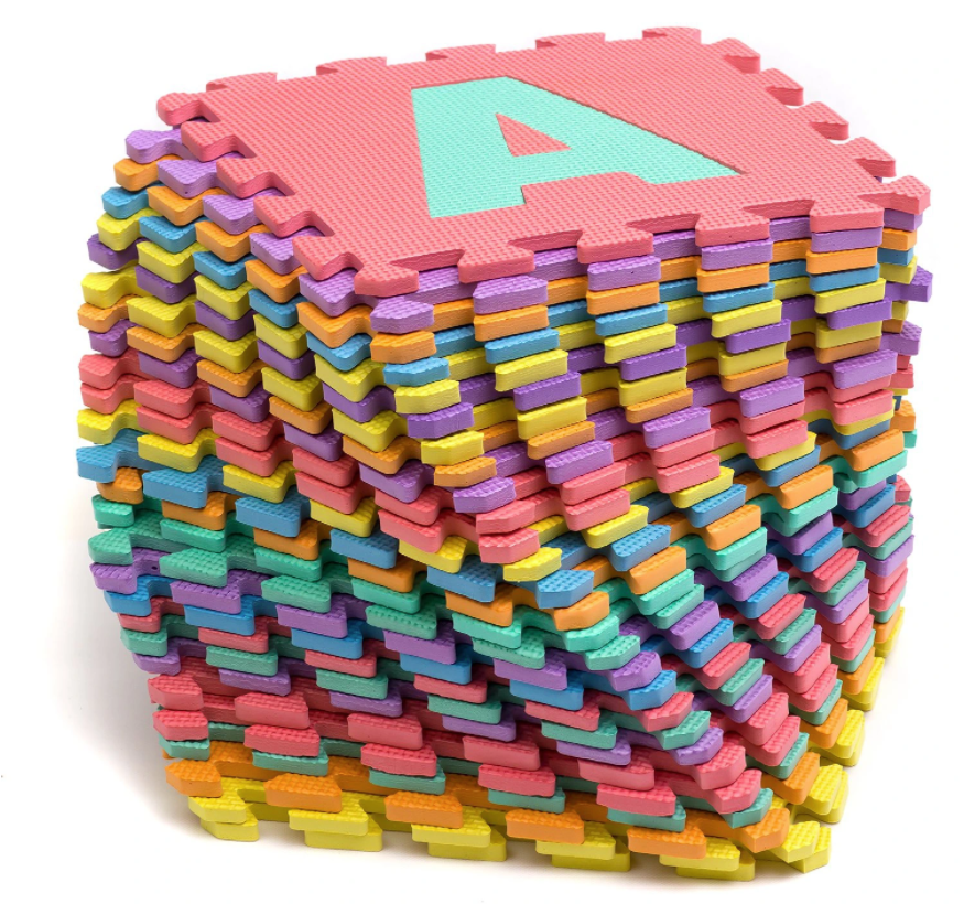 SZPILA VELKÉ PĚNOVÉ PUZZLE 26ks 29x29cm koberec podložka na zem interaktivní