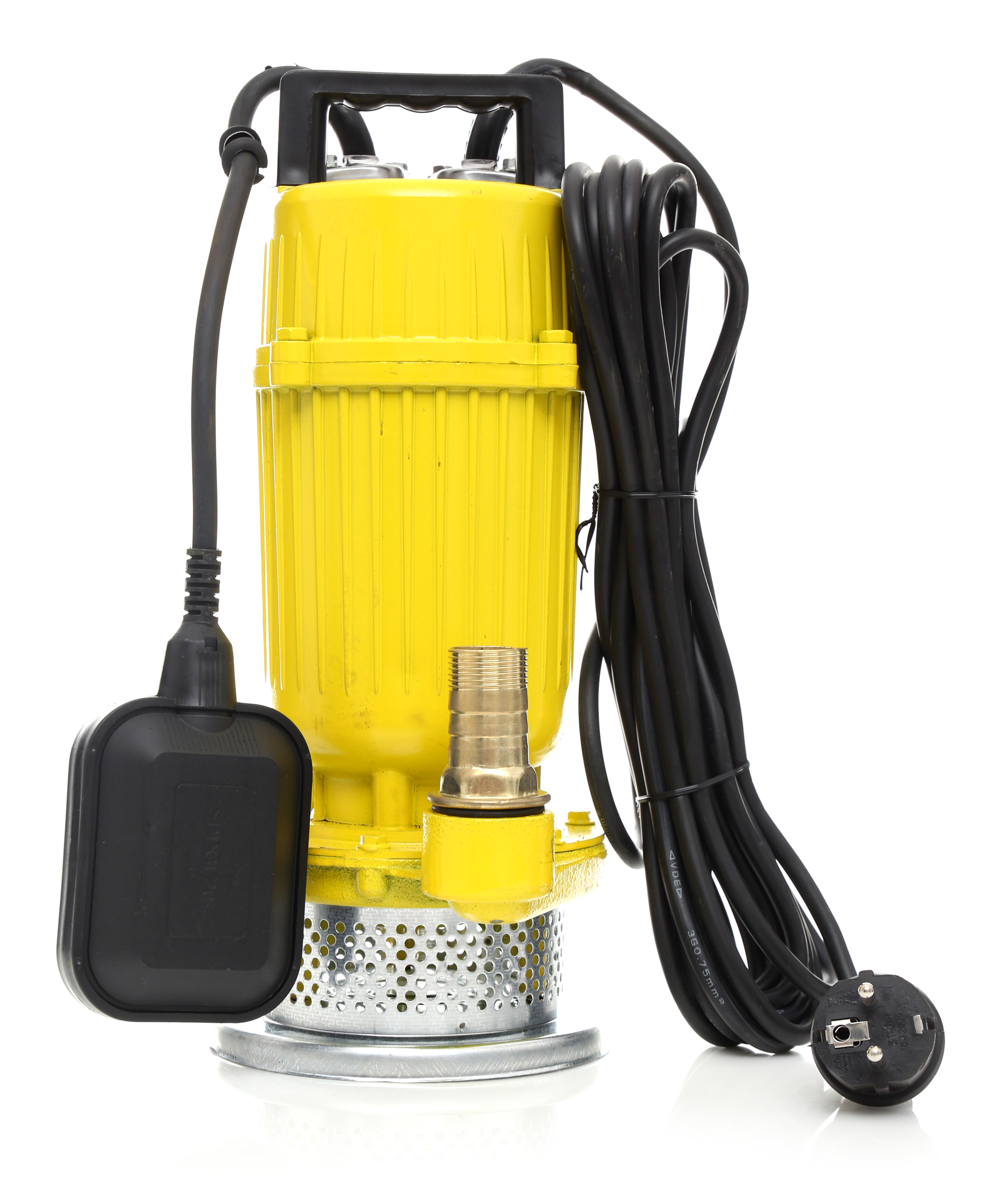 Kraft&Dele KD759 Kalové ponorné čerpadlo na vodu 1600W 1" s plovákem + 30m PVC hadice