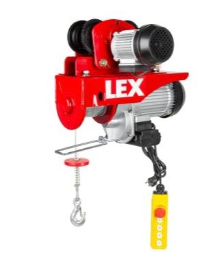 LEX LXEH600TW Elektrický lanový naviják jeřáb kladkostroj 1600W