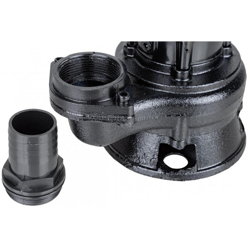 EUROCRAFT ECWQD0,55 2550W Ponorné kalové čerpadlo na vodu s drtičem + PVC hadice 50m