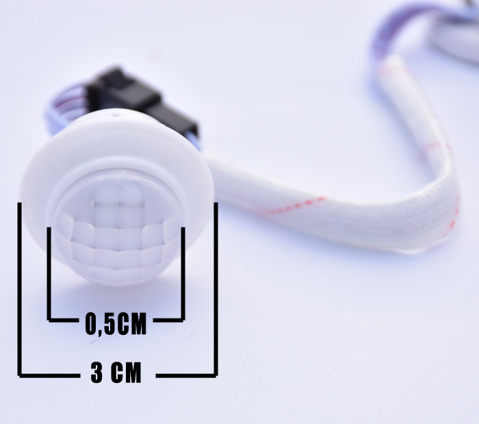 SZPILA 00857 Senzor pohybu, pohybový senzor, PIR čidlo 220V 200W