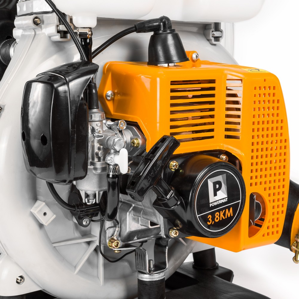 POWERMAT PM-OPS-20 20L Zahradní motorový benzinový postřikovač zádový 2,8kW