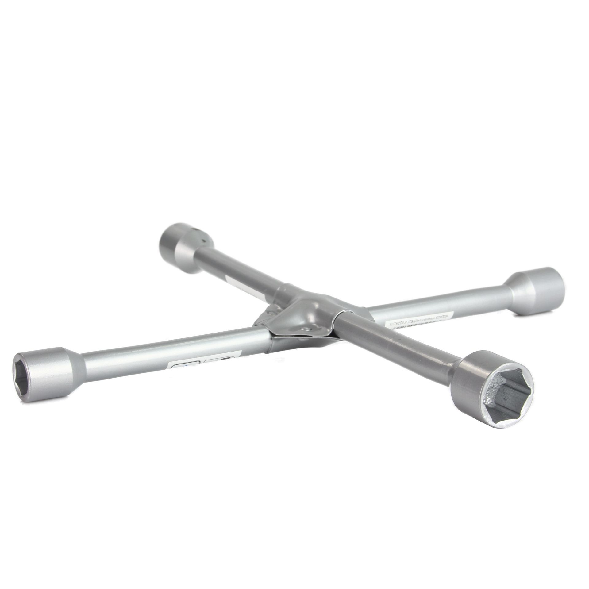 MAR-POL M57010A Křížový klíč na kola 14" 17mm, 19mm, 21mm, 24mm, vyztužený, klíče