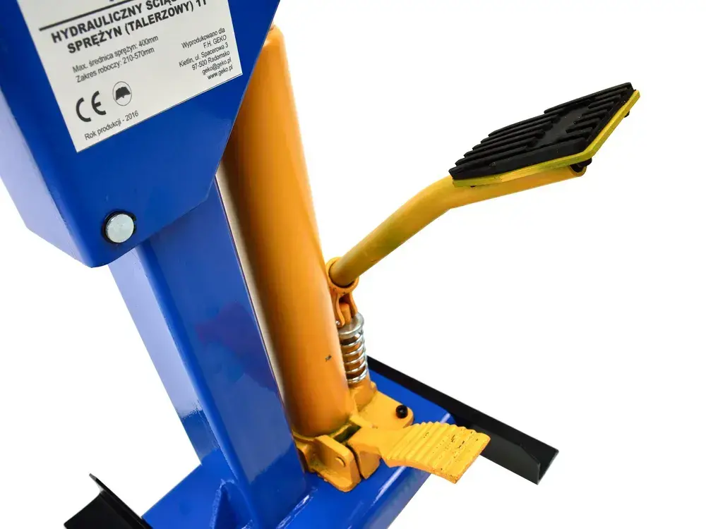 GEKO G02077 Hydraulický stahovák pružin, tlumičů 1T nožní pumpa