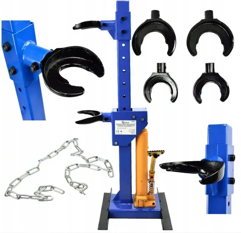 GEKO G02077 Hydraulický stahovák pružin, tlumičů 1T nožní pumpa