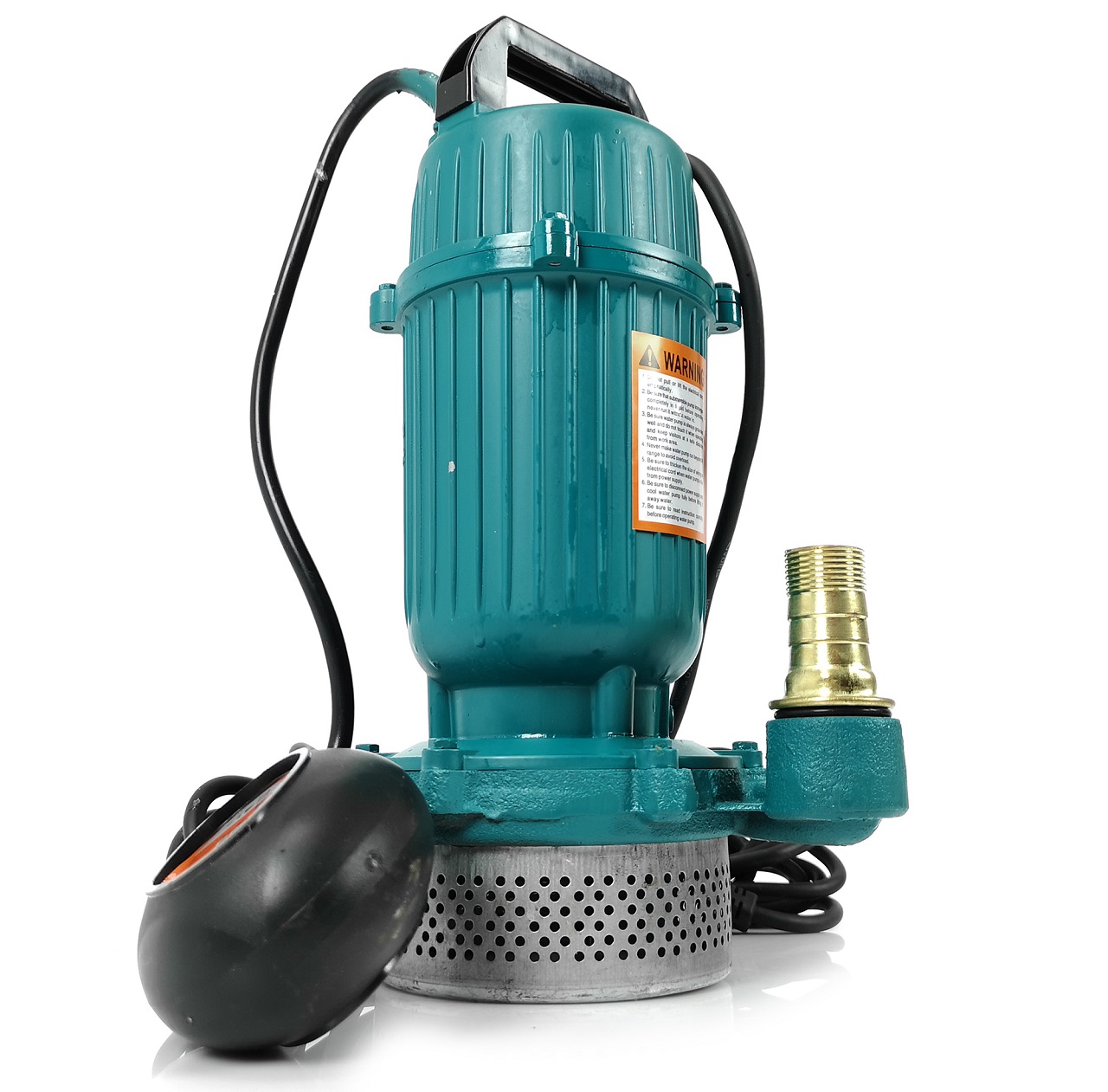MAR-POL M79911 550W Čerpadlo ponorné na vodu s plavákom QDX1.5-16-0.37 + požární hadice se spojkami 30m 1"