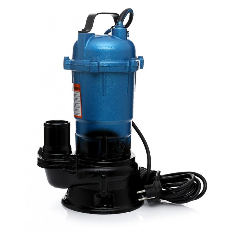 KRAFT&DELE KD755 Kalové ponorné čerpadlo s drtičem 2850W 23m 21000L/h litina + pož. had. 20m 2"