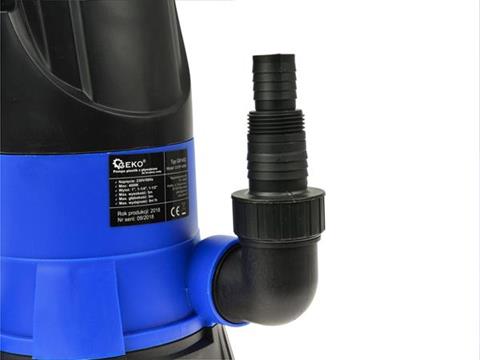 GEKO G81453 400W Ponorné kalové čerpadlo s plovákem plastové + PVC hadice 30m 1"