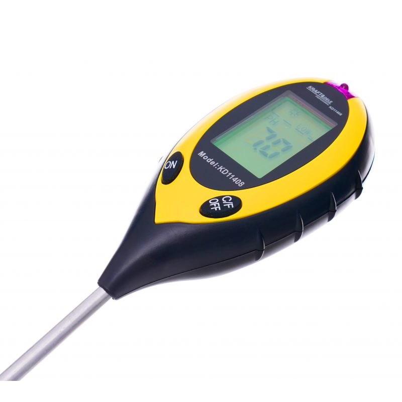 Kraft&Dele KD11408 Digitální měřič půdy půdní tester 4v1