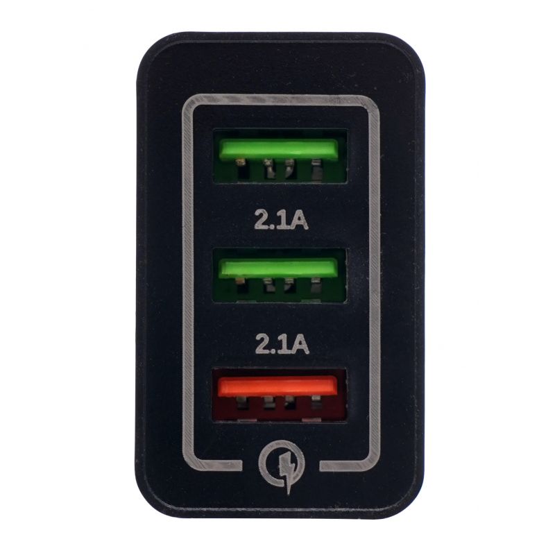 Kraft&Dele KD1237 Síťová nabíječka QUICK CHARGE 3xUSB 3.1A adaptér