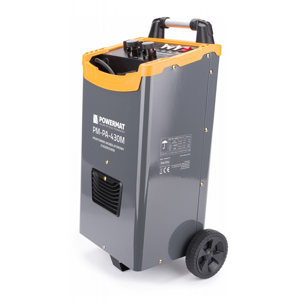 Powermat PM-PA-630M Nabíječka baterií se startováním 600A 12/24V autonabíječka