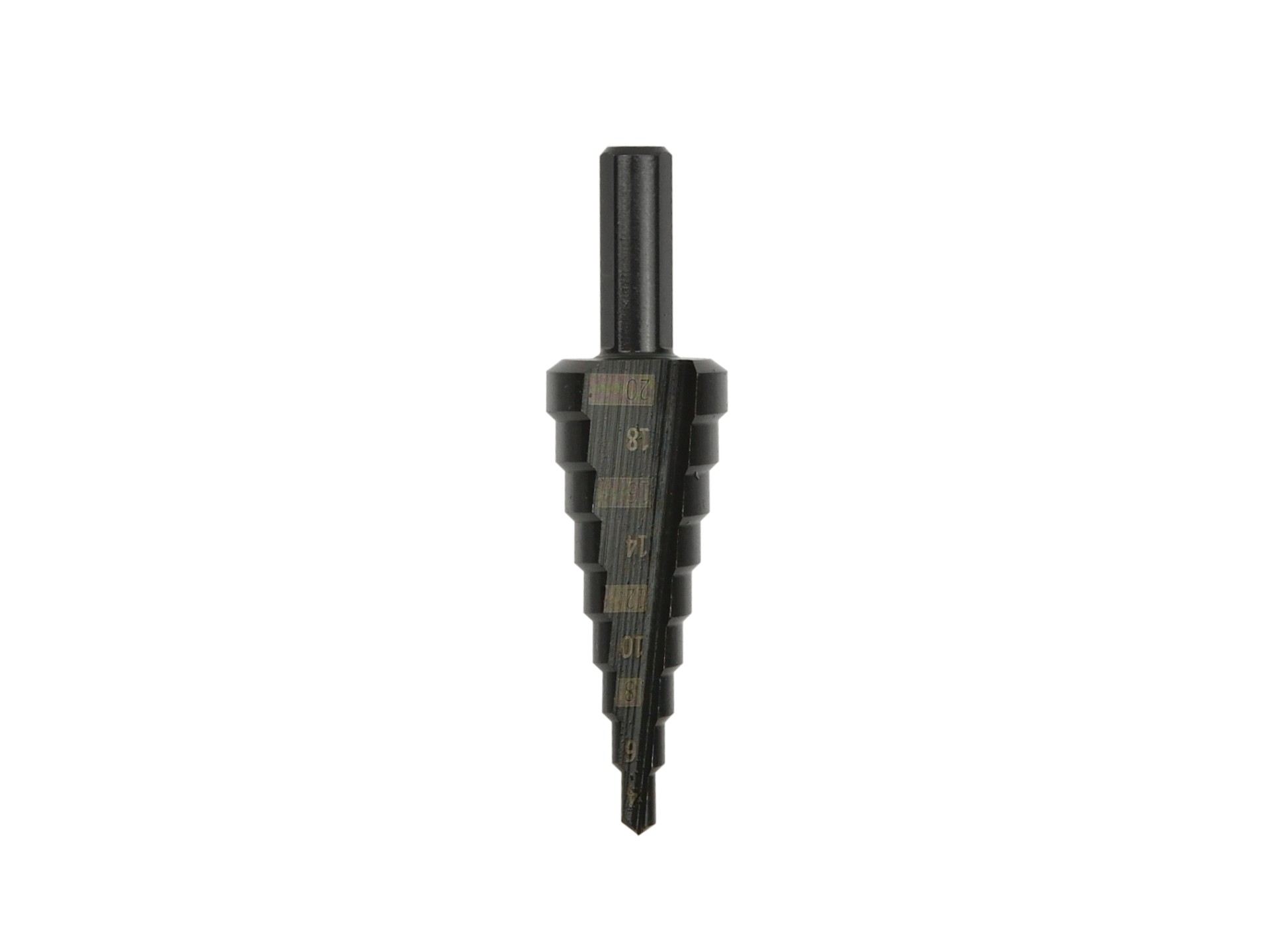 GEKO G38562 Stupňovitý vrták HSS TiAlN 4-32 mm
