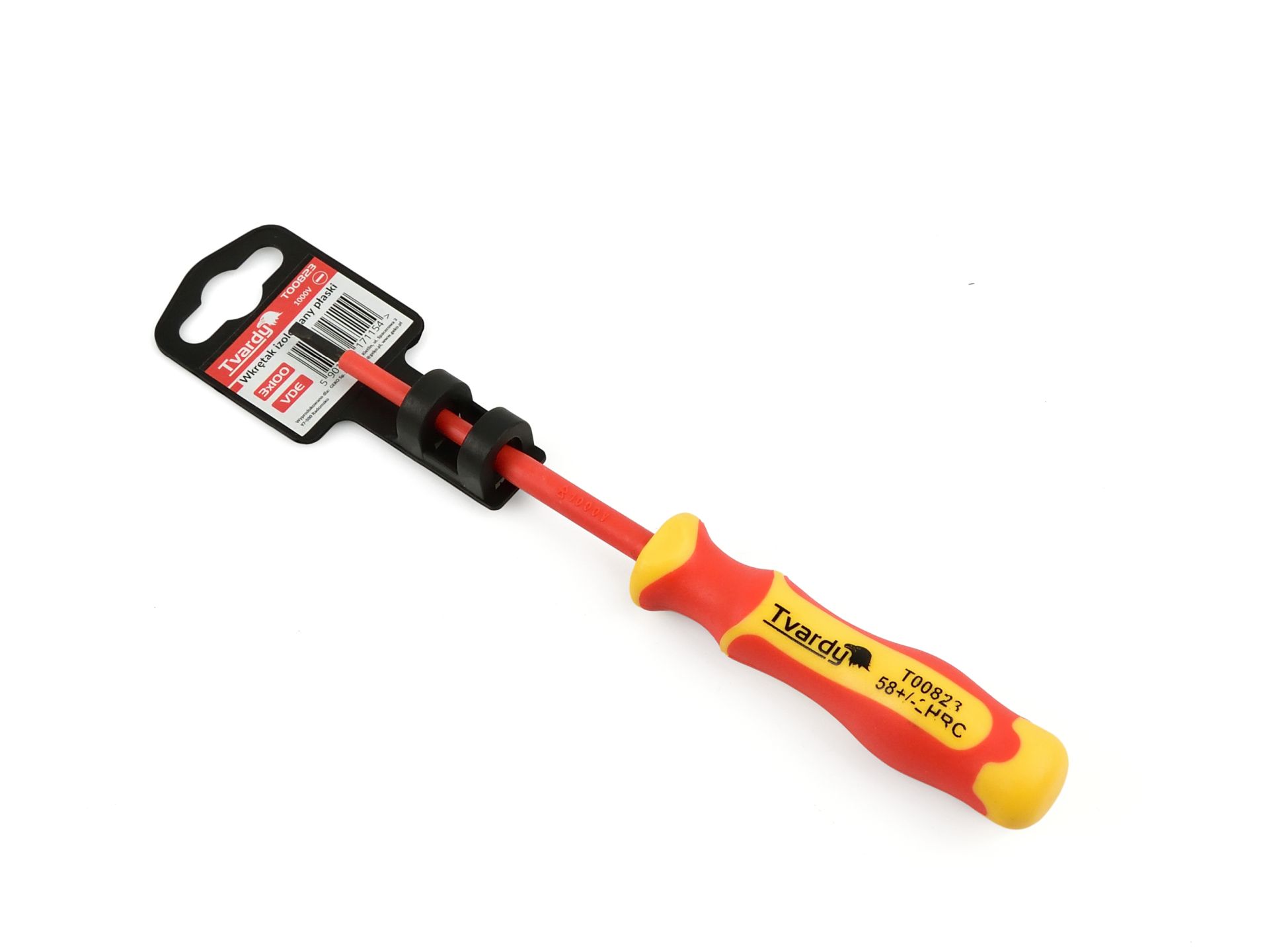 TVARDY T00842 Elektrikářský izolovaný křížový šroubovák PH2x100 VDE