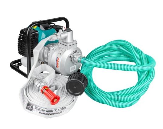 AL-FA ALWP1 sada2 Benzínové motorové čerpadlo na vodu 1" 3800W hadice olej sada