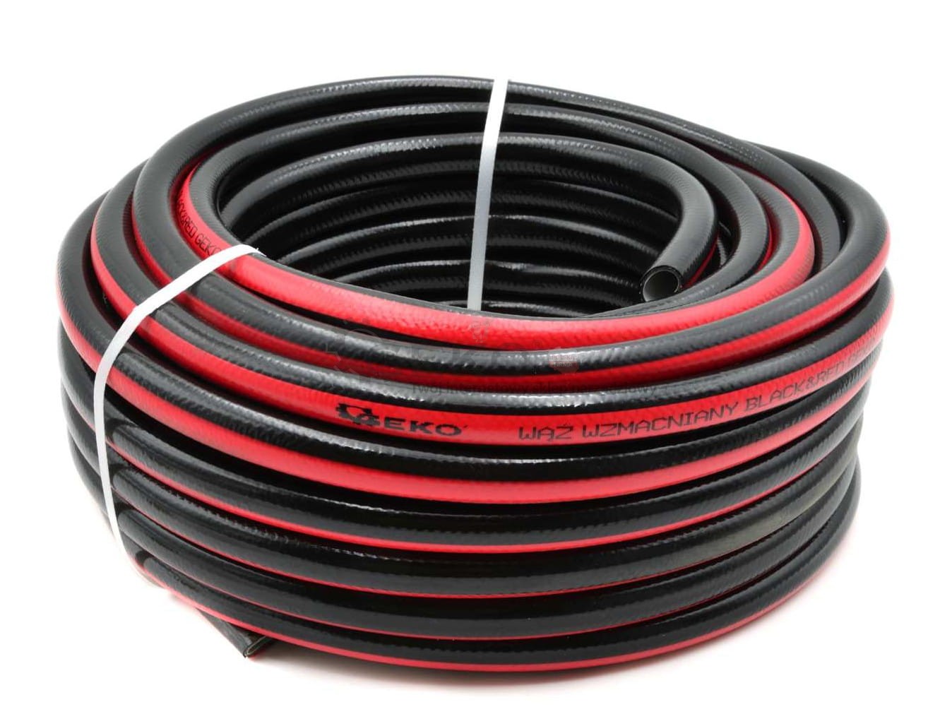 GEKO G73698 Zahradní hadice vyztužená BLACK&RED 1" 20m na vodu 4-vrstvá