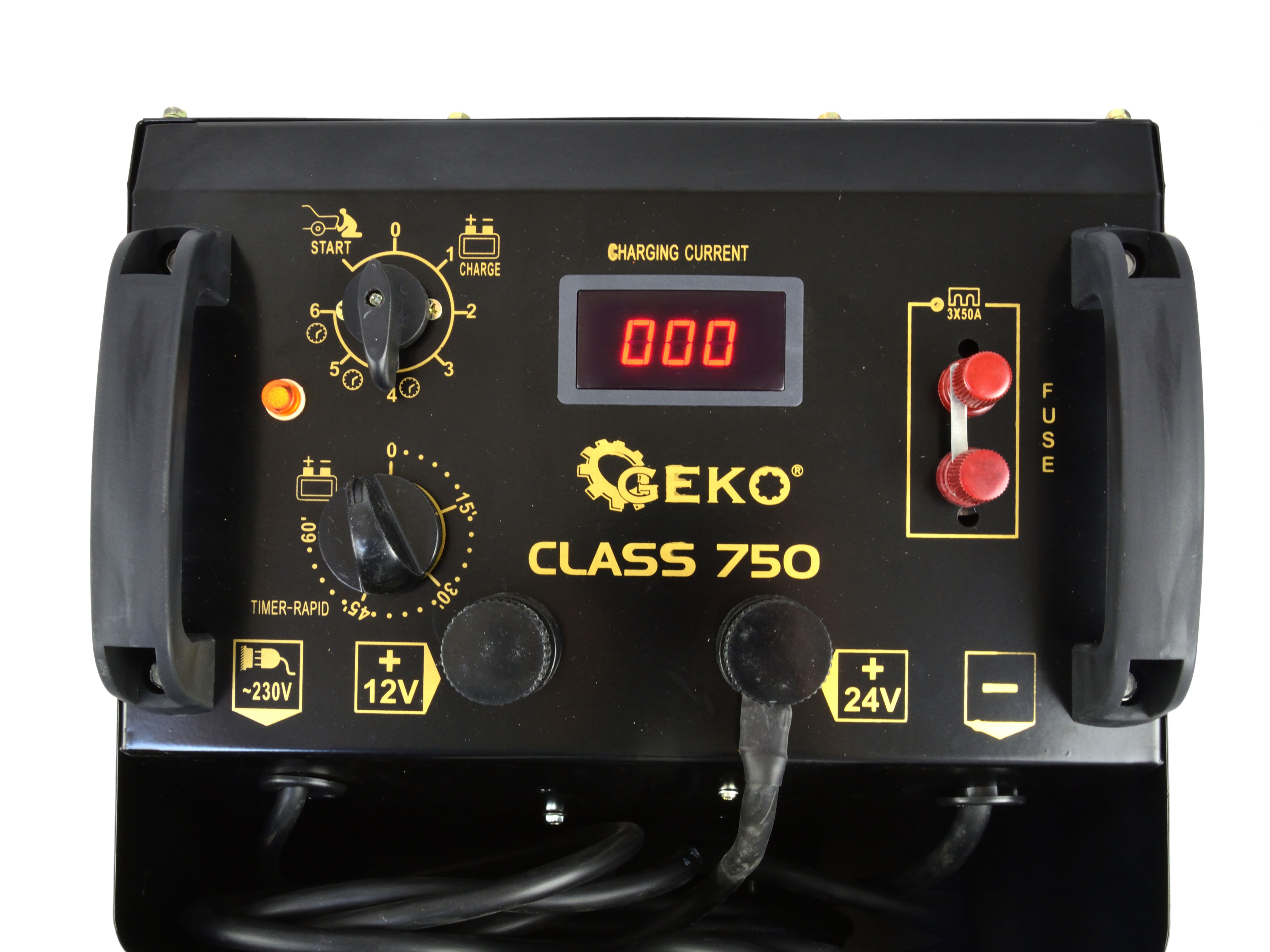 GEKO G80032 Autonabíječka startovací vozík se startem 700A 12V/24V Class 750