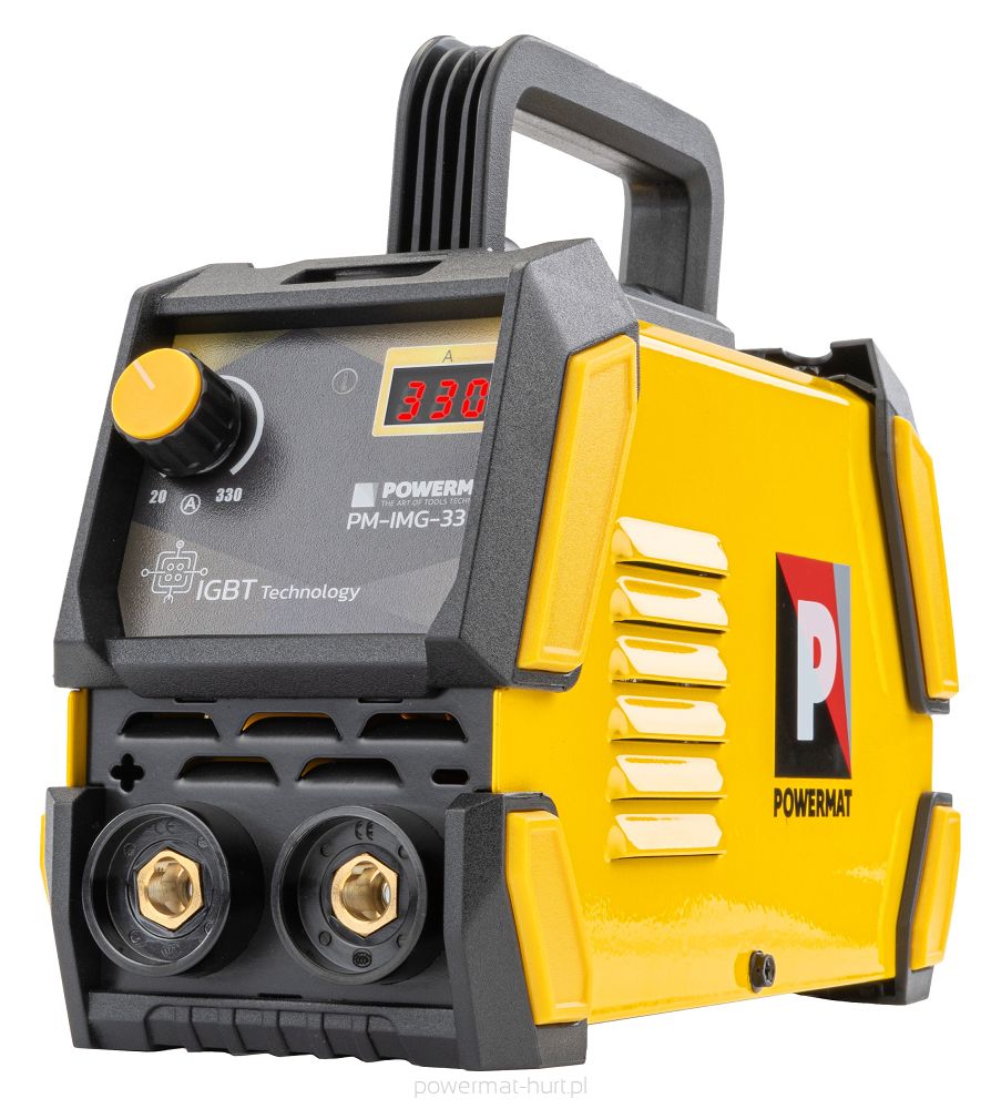 POWERMAT PM-IMG-330L Invertorová svářečka LCD MMA 330A IGBT
