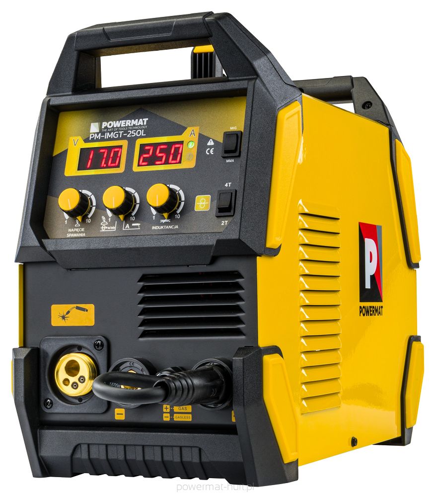 Powermat PM-IMGT-250L INVERTOROVÁ SVÁŘEČKA INVERTOR MIG-MAG MMA TIG-LIFT