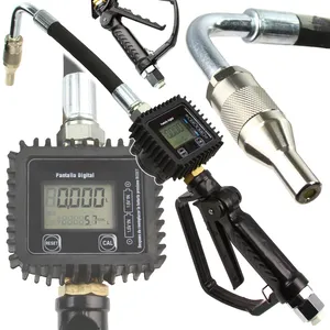 MAR-POL M66940 Ruční výdejní čerpací pistole + LCD průtokoměř 