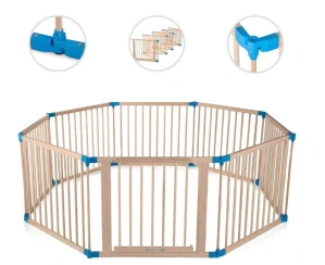 SZPILA 1235 DŘEVĚNÁ OHRÁDKA 8 DÍLNÁ s brankou 7,2m2 