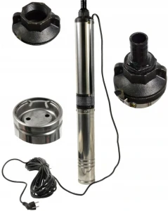 GEKO G81410 Hlubinné ponorné čerpadlo na čistou vodu do vrtu 1500W 95mm QJD2-62/15-1,5