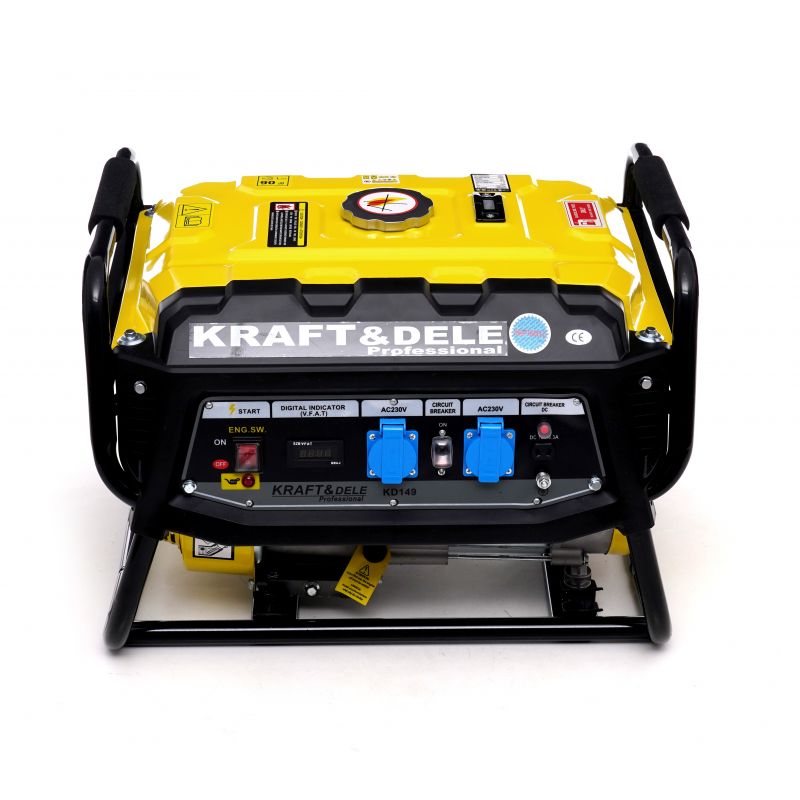 Kraft&Dele KD149 ELEKTROCENTRÁLA GENERÁTOR PROUDU 3500W LCD