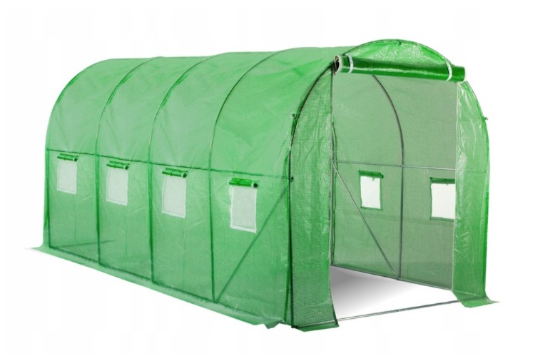 Garden 2,5mx4mx2m Fólie na foliovnik zelený 10m2