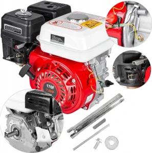 MAX 170F Benzínový spalovací motor 7,0HP / 5,2kW 19mm 196cc