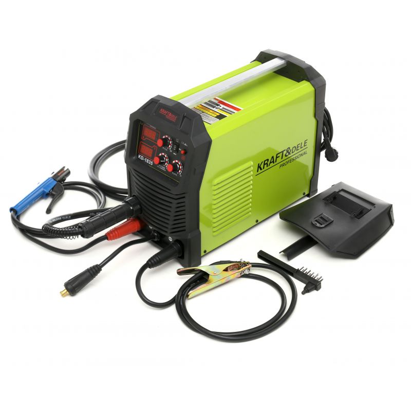 Kraft&Dele KD1835 Invertorová svářečka MIG MAG MMA TIG LIFT IGBT 240A LCD VELKA SADA!