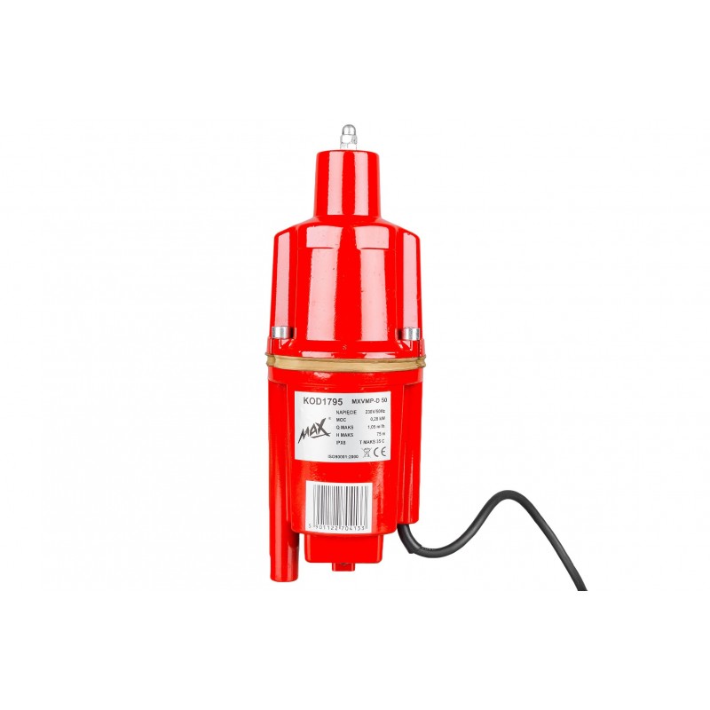 MAX MXVMP50 Ponorné čerpadlo na čistou vodu dolni ssani 500W